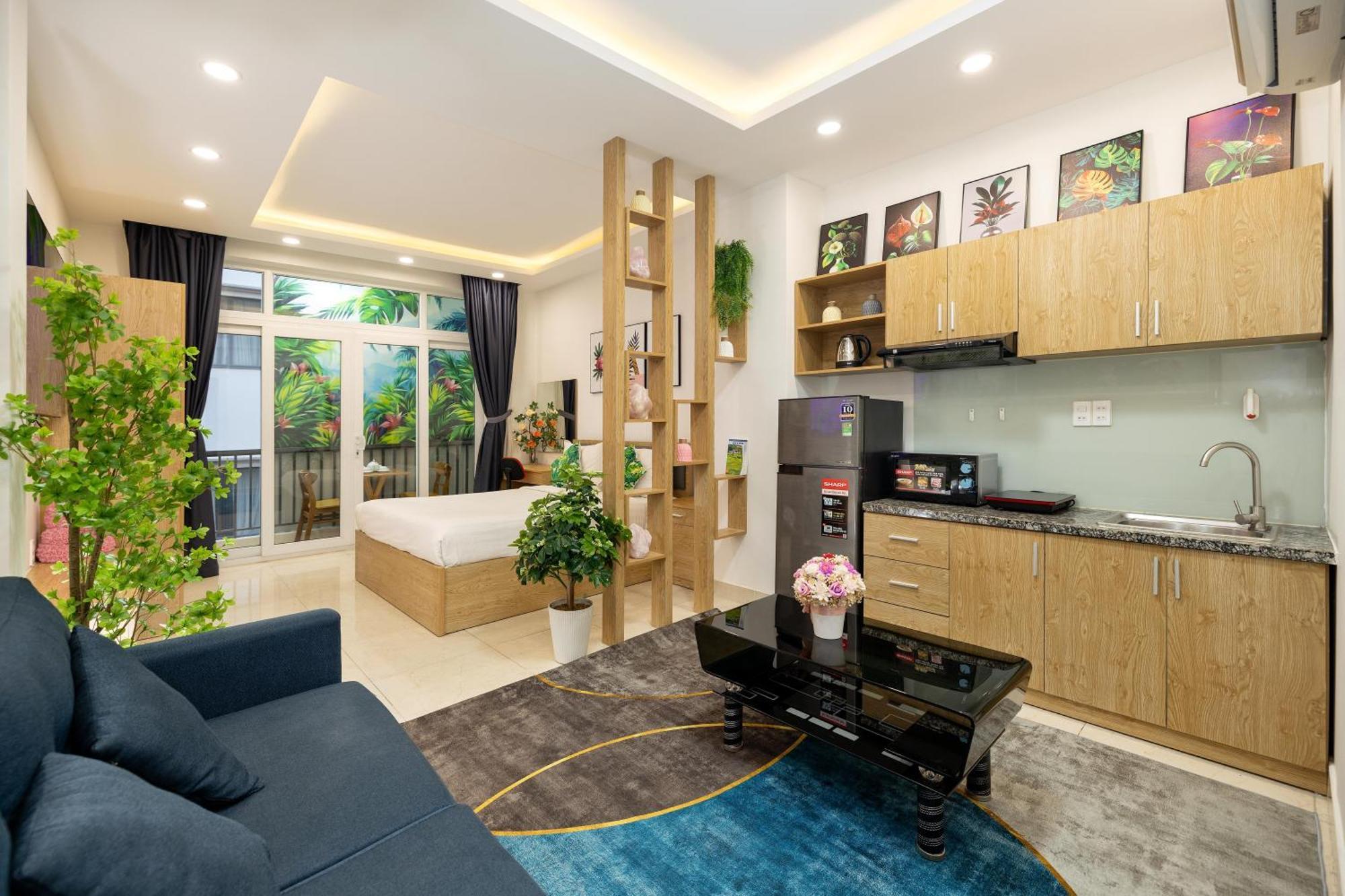 הו צ'י מין סיטי Ruby Studio Apartment מראה חיצוני תמונה